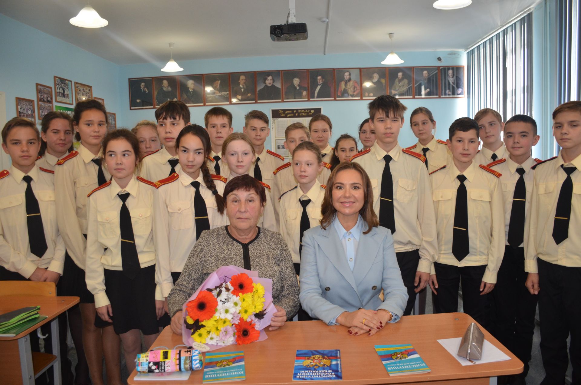 Депутат Госдумы России провела уроки в агрызской школе