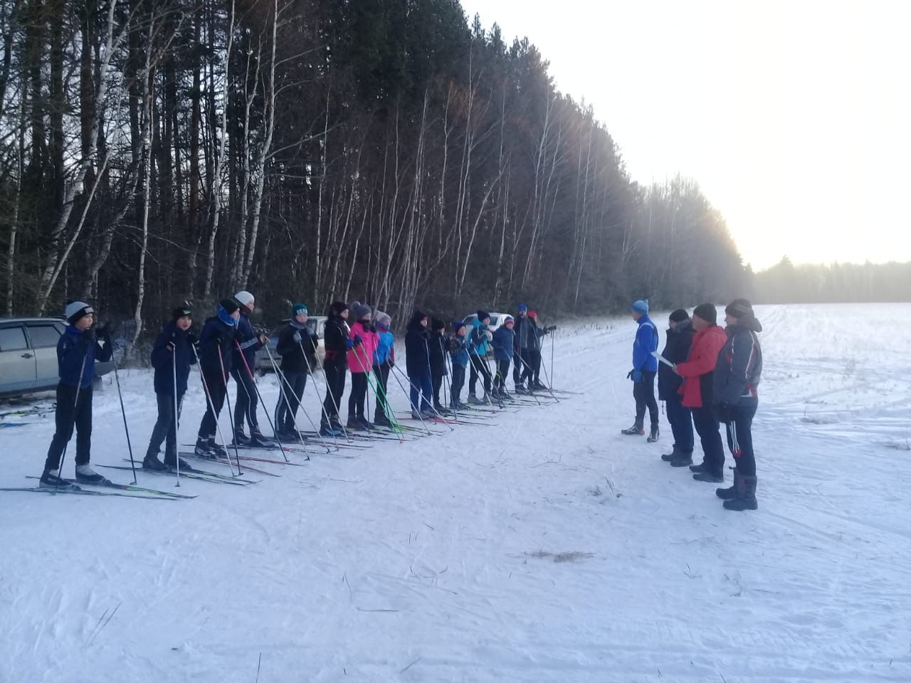 В Агрызском районе состоялось открытие лыжного сезона