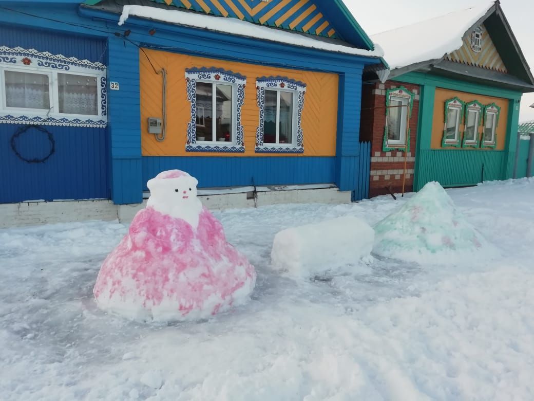 Как подготовились к Новому году села агрызского района?