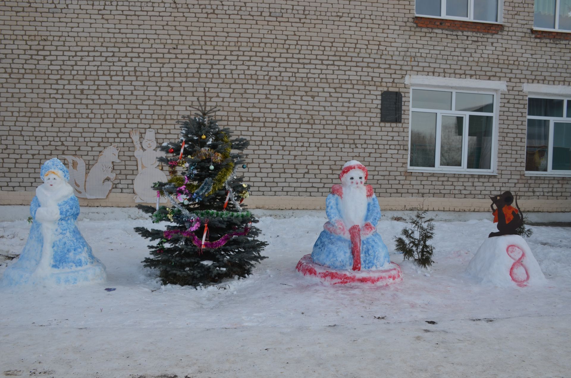 Как подготовились к Новому году села агрызского района?
