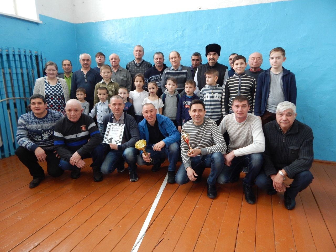 В Иж-Бобьинской средней школе прошёл шахматный турнир