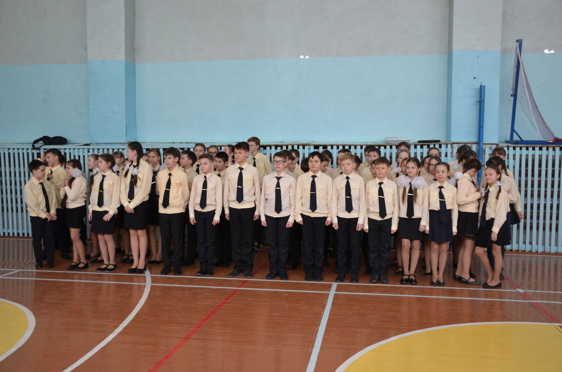 В Агрызской школе №2 прошло торжественное посвящение в кадеты