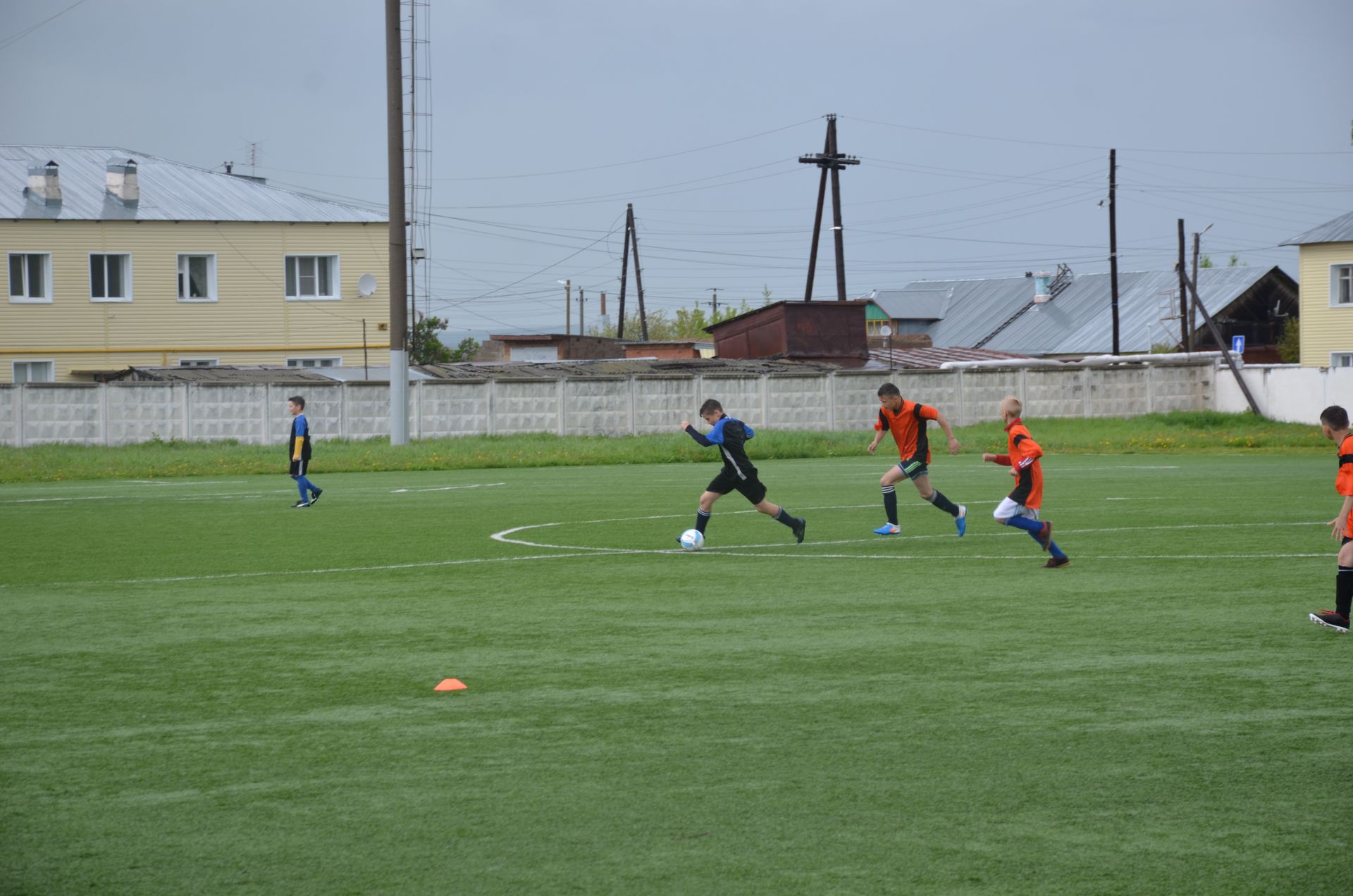 Сегодня в Агрызе состоялся зональный этап соревнований «Кожаный мяч»