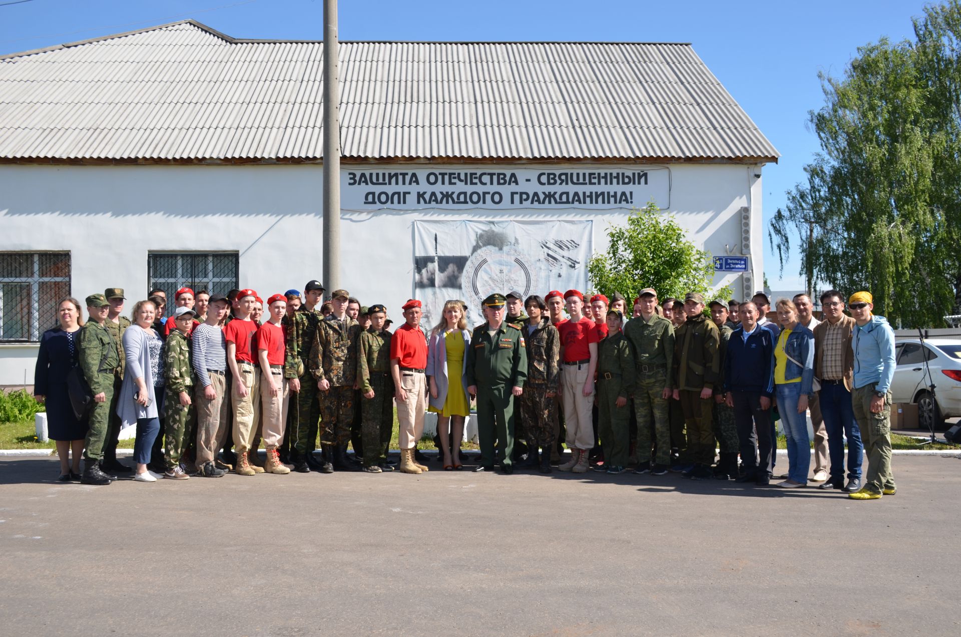 Юношей Агрызского района проводили на военно-полевые сборы