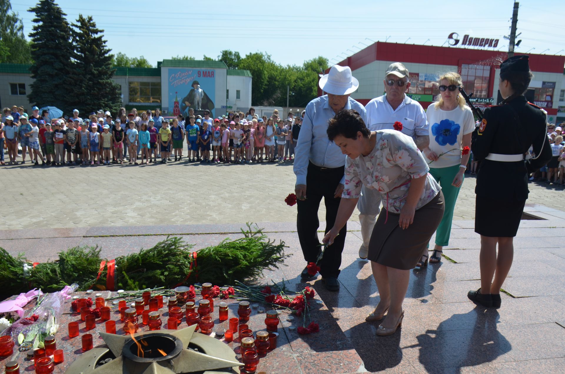 В Агрызском районе прошел митинг, посвященный Дню памяти и скорби