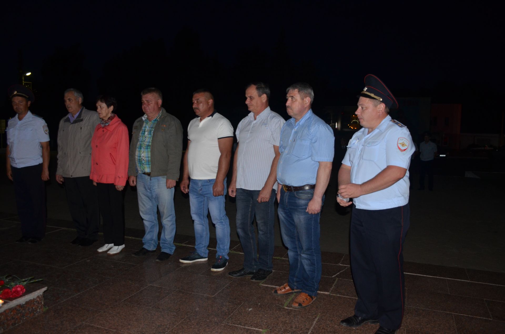 Сотрудники агрызской полиции присоединились к акции «Свеча памяти»