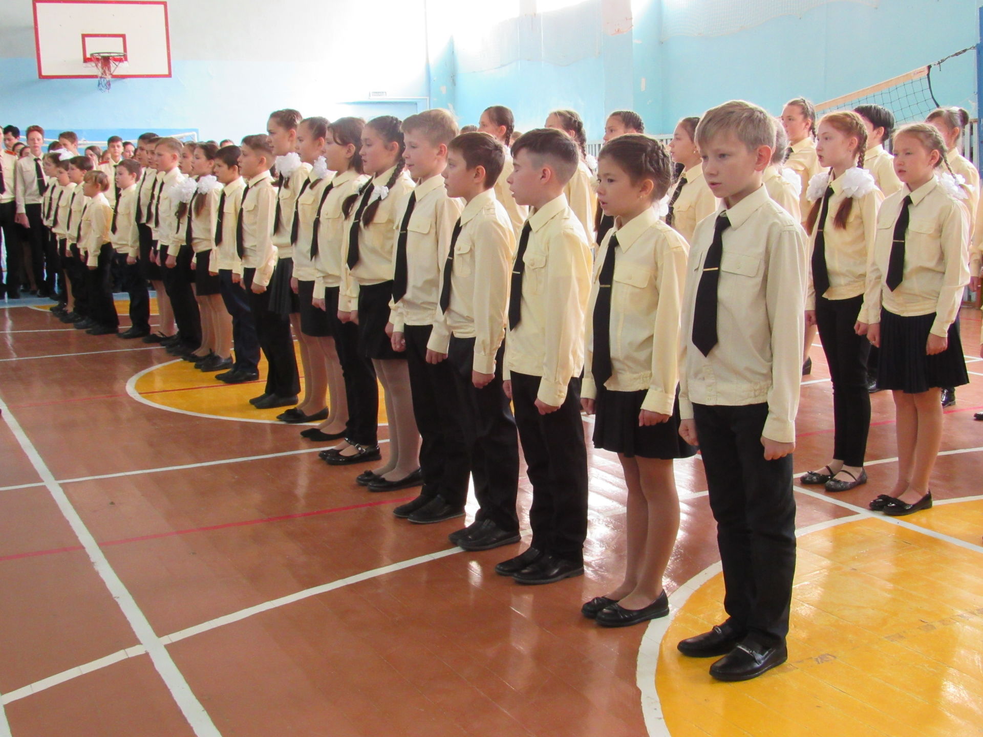 Пятиклассников школы №2 посвятили в кадеты