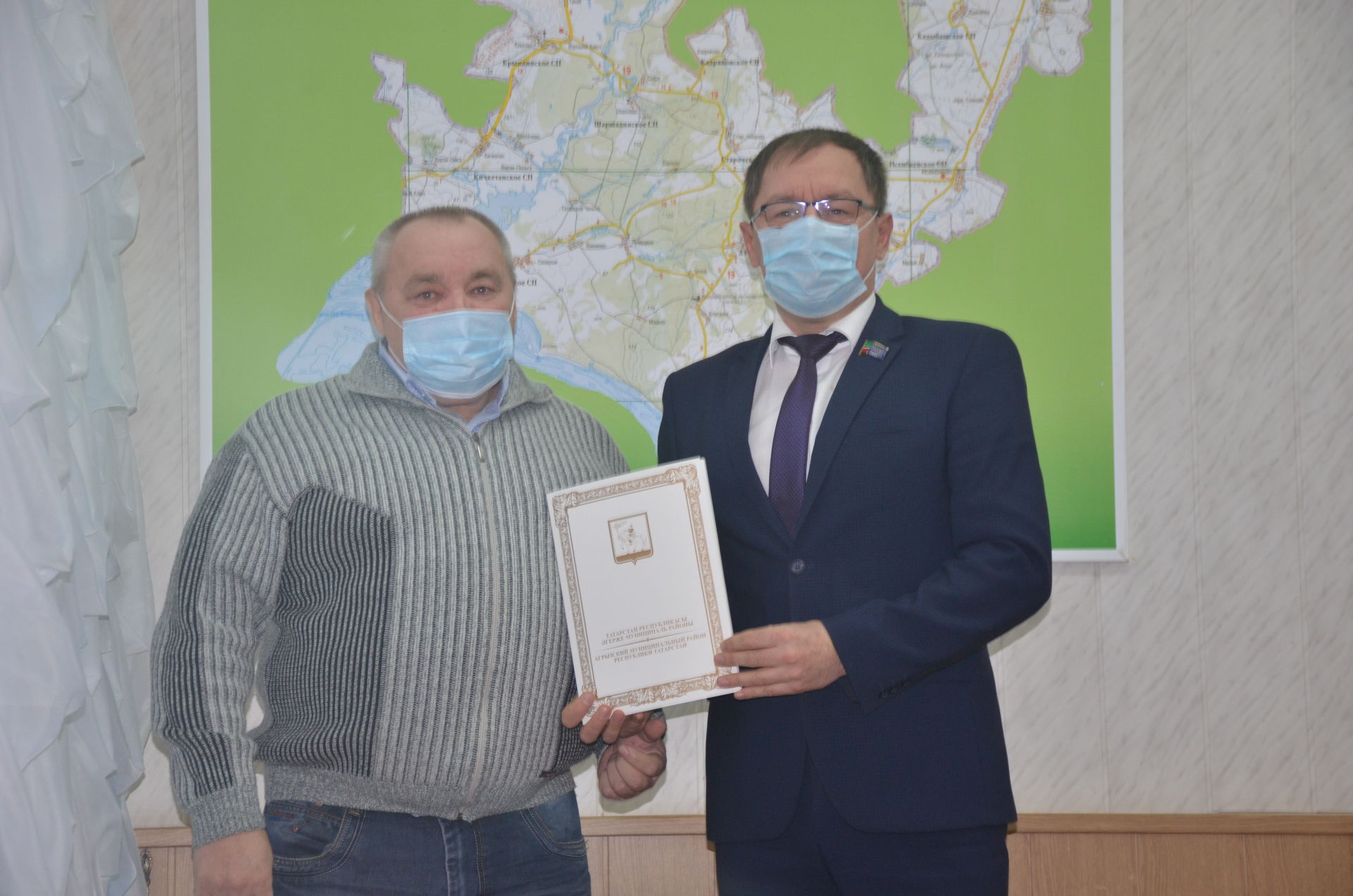 В администрации Агрызского района состоялось награждение