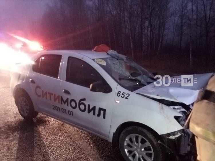 ДТП в Татарстане: погиб водитель легковушки (ФОТО)
