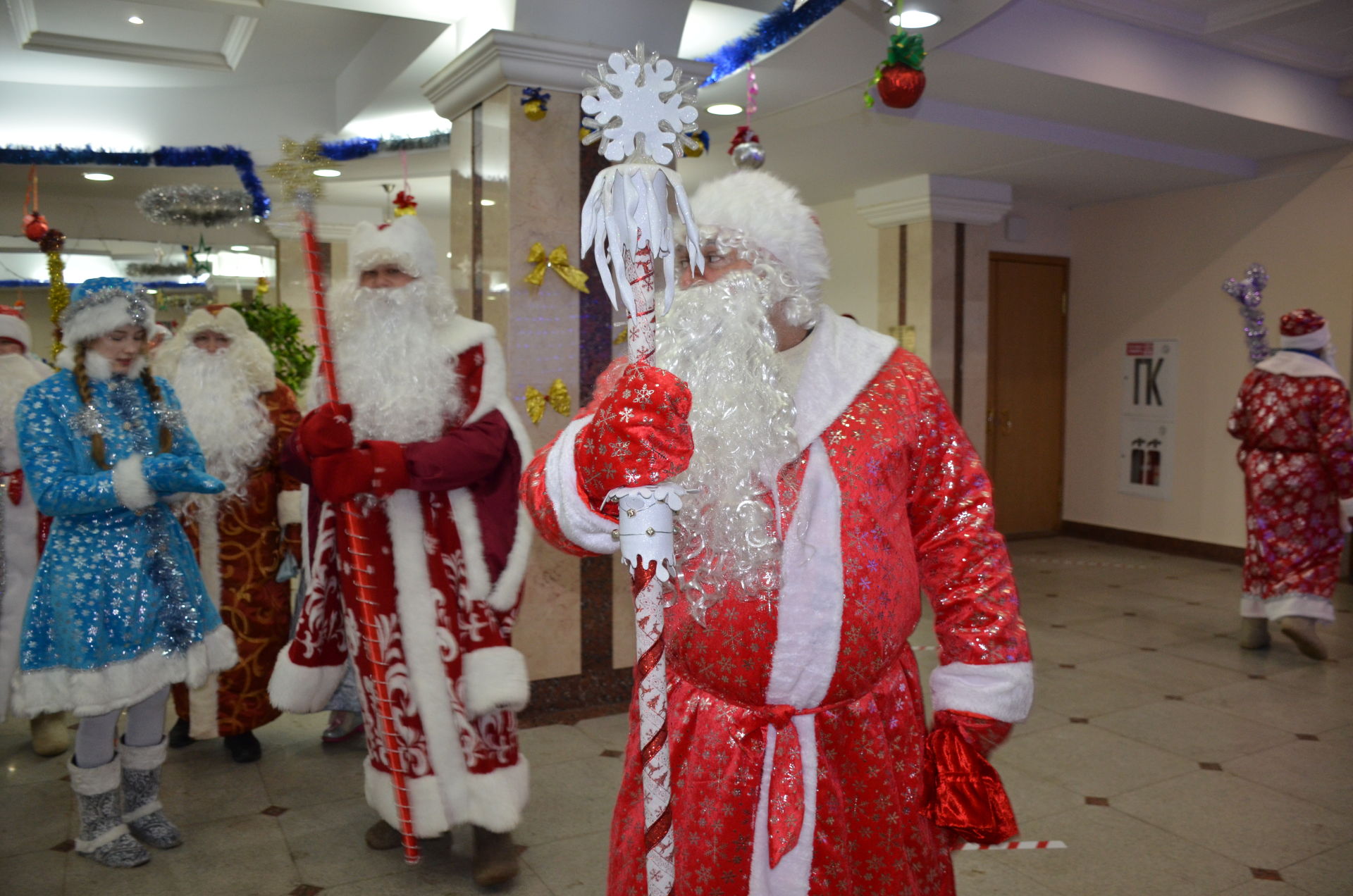 В Агрызе собрались Деды Морозы со всего района (ФОТО)