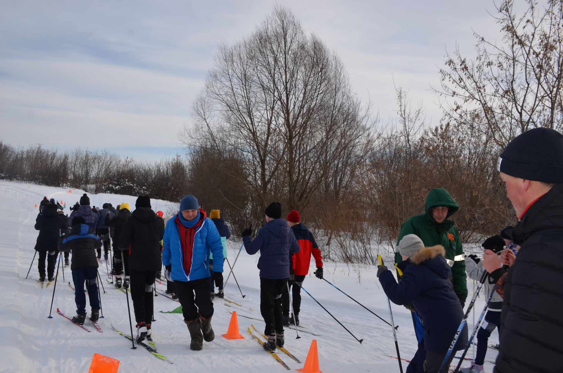 В Агрызе проходят соревнования по лыжному туризму