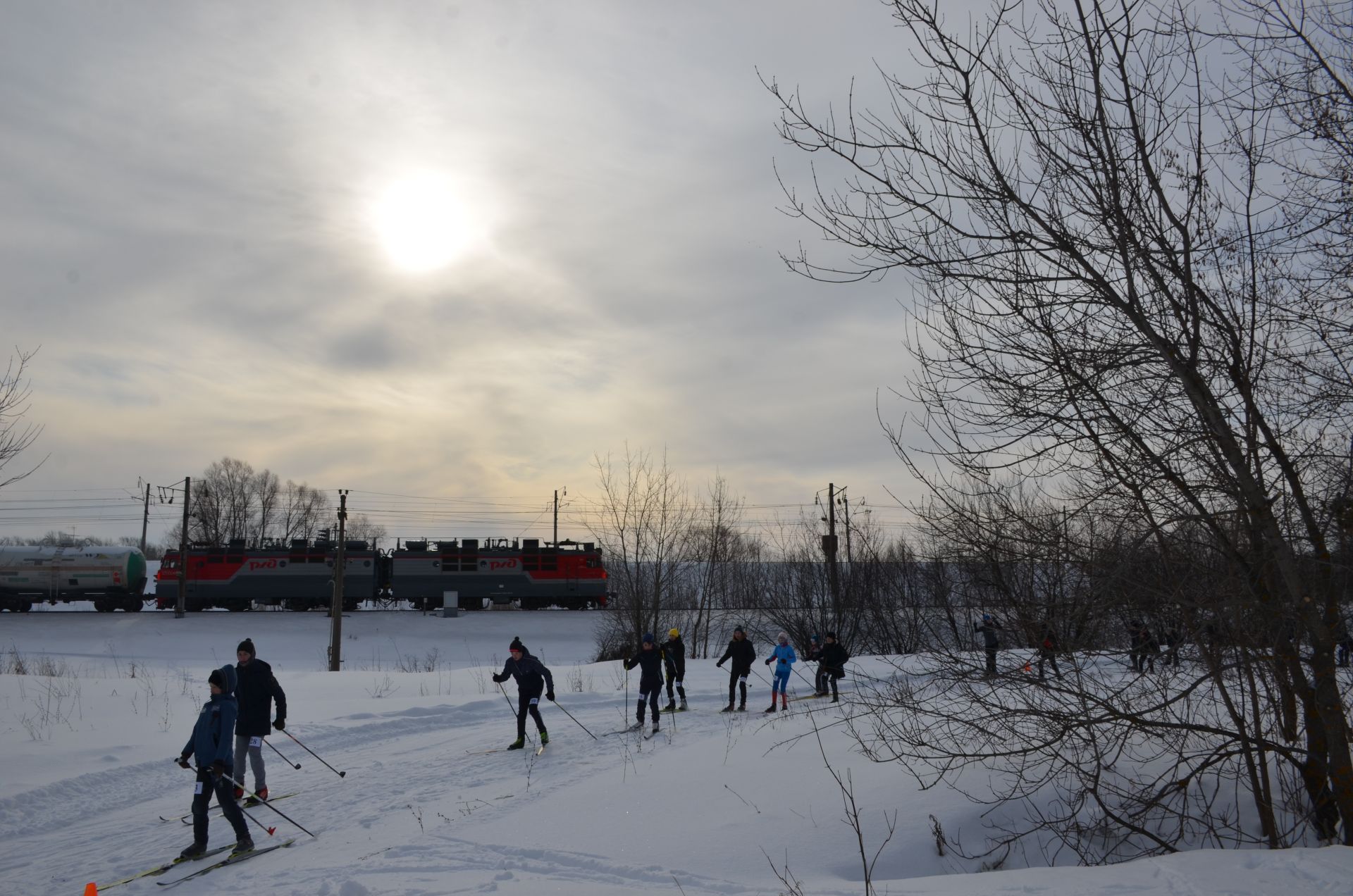 В Агрызе проходят соревнования по лыжному туризму