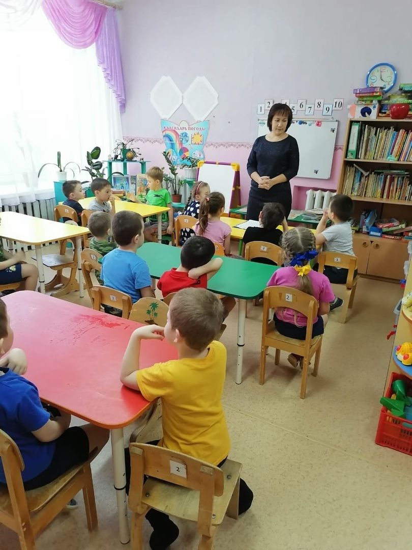 В детском саду №1 г.Агрыза для детей провели познавательную беседу