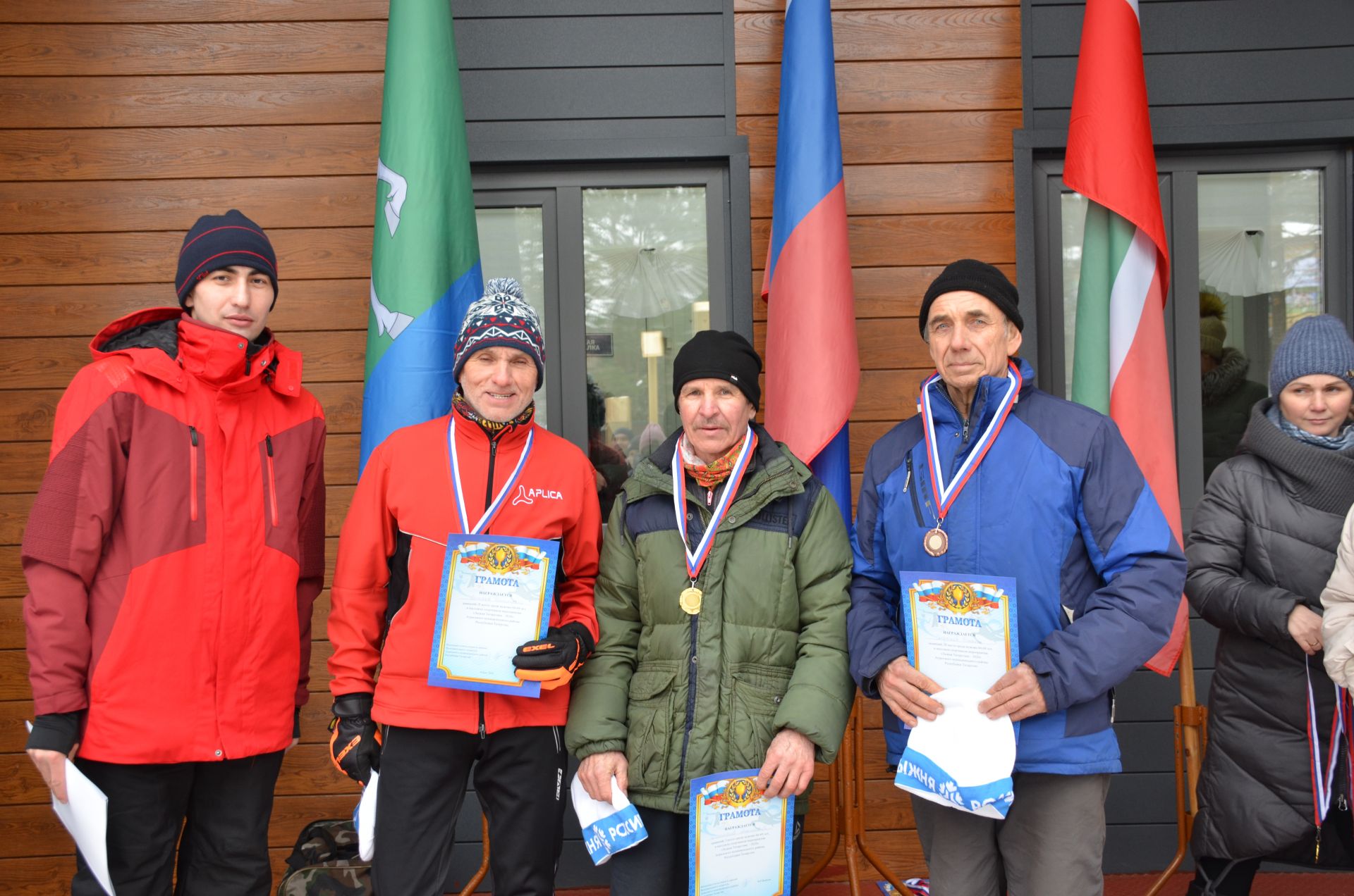 Кто стал призерами на «Лыжне Татарстана - 2020» в Агрызском районе среди мужчин?