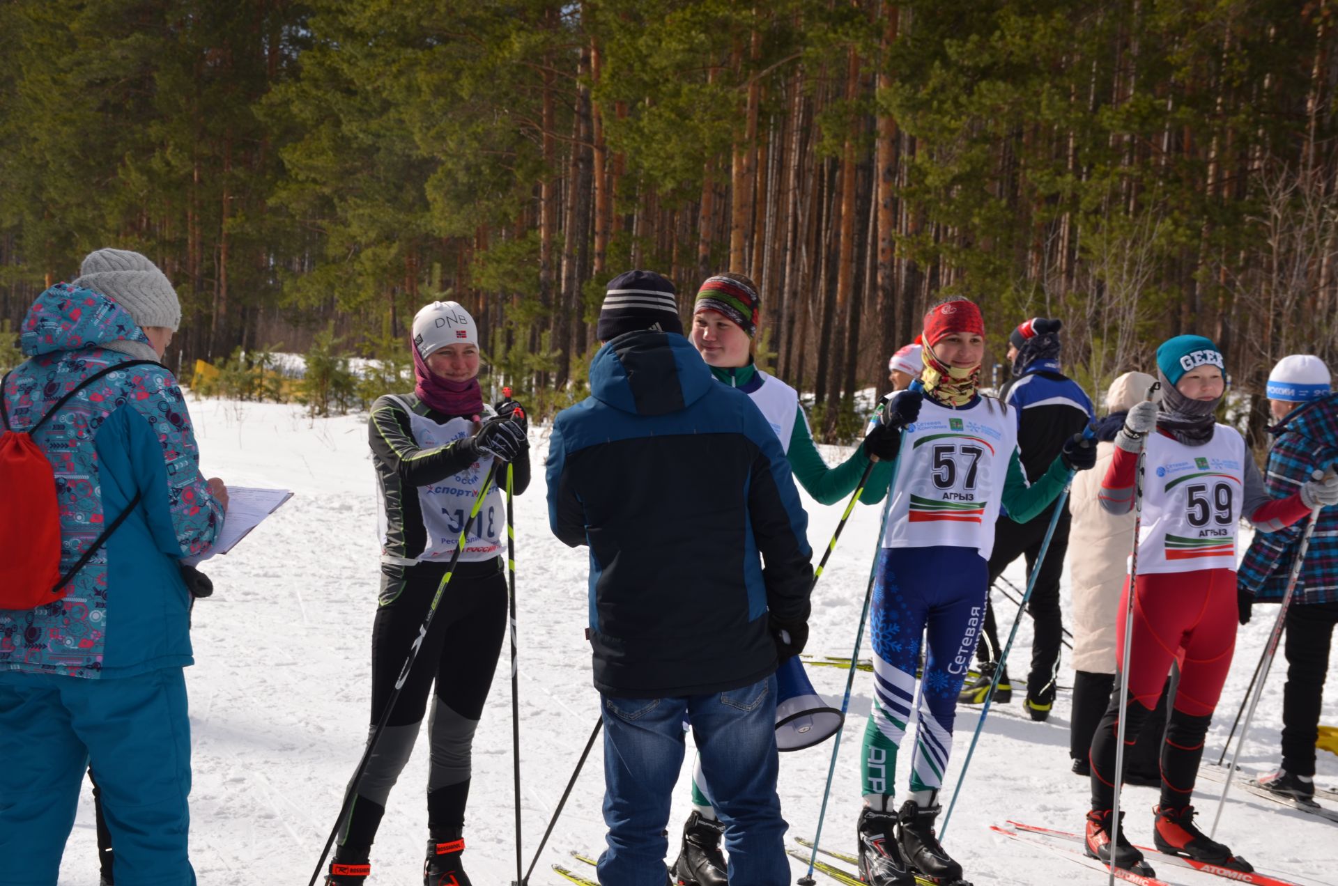 Спортивный праздник "Марийская лыжня" в этом году&nbsp;впервые прошел в "Орешнике" г. Агрыза