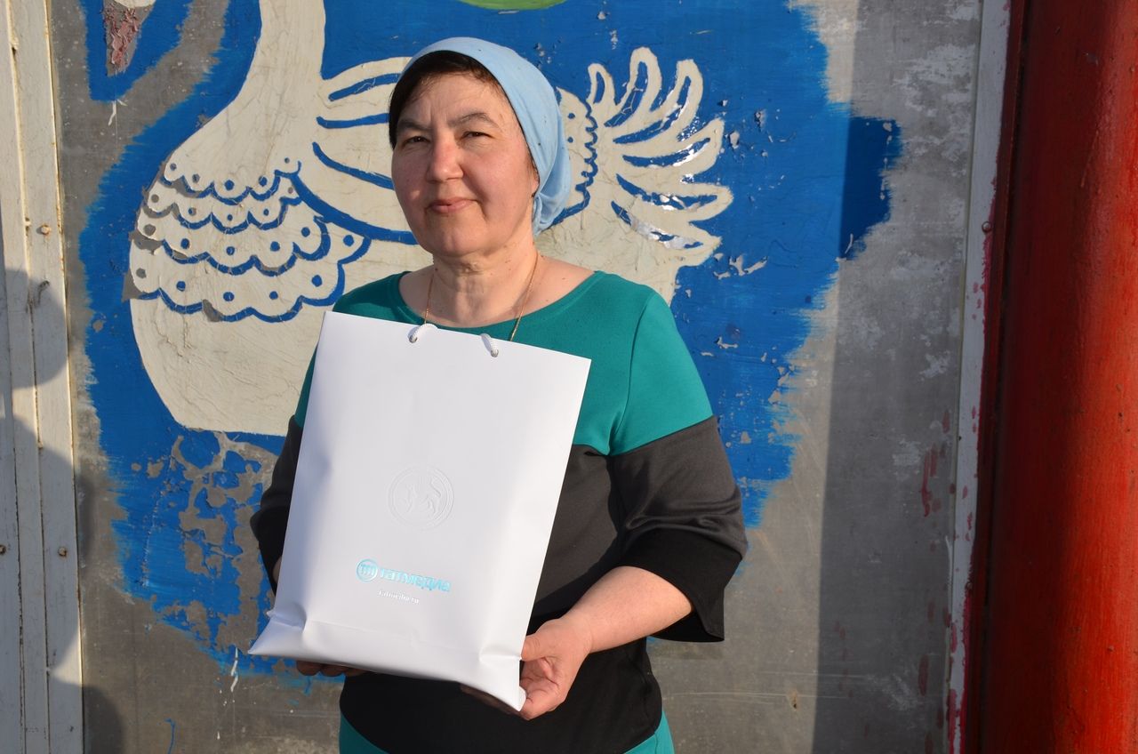 Читатель "Агрызских вестей" получила награду "ТАТМЕДИА"