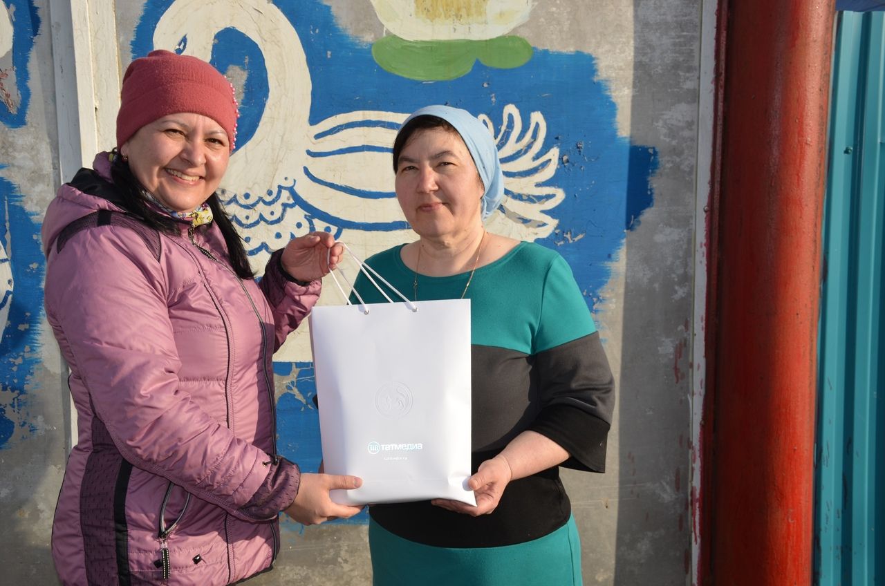 Читатель "Агрызских вестей" получила награду "ТАТМЕДИА"
