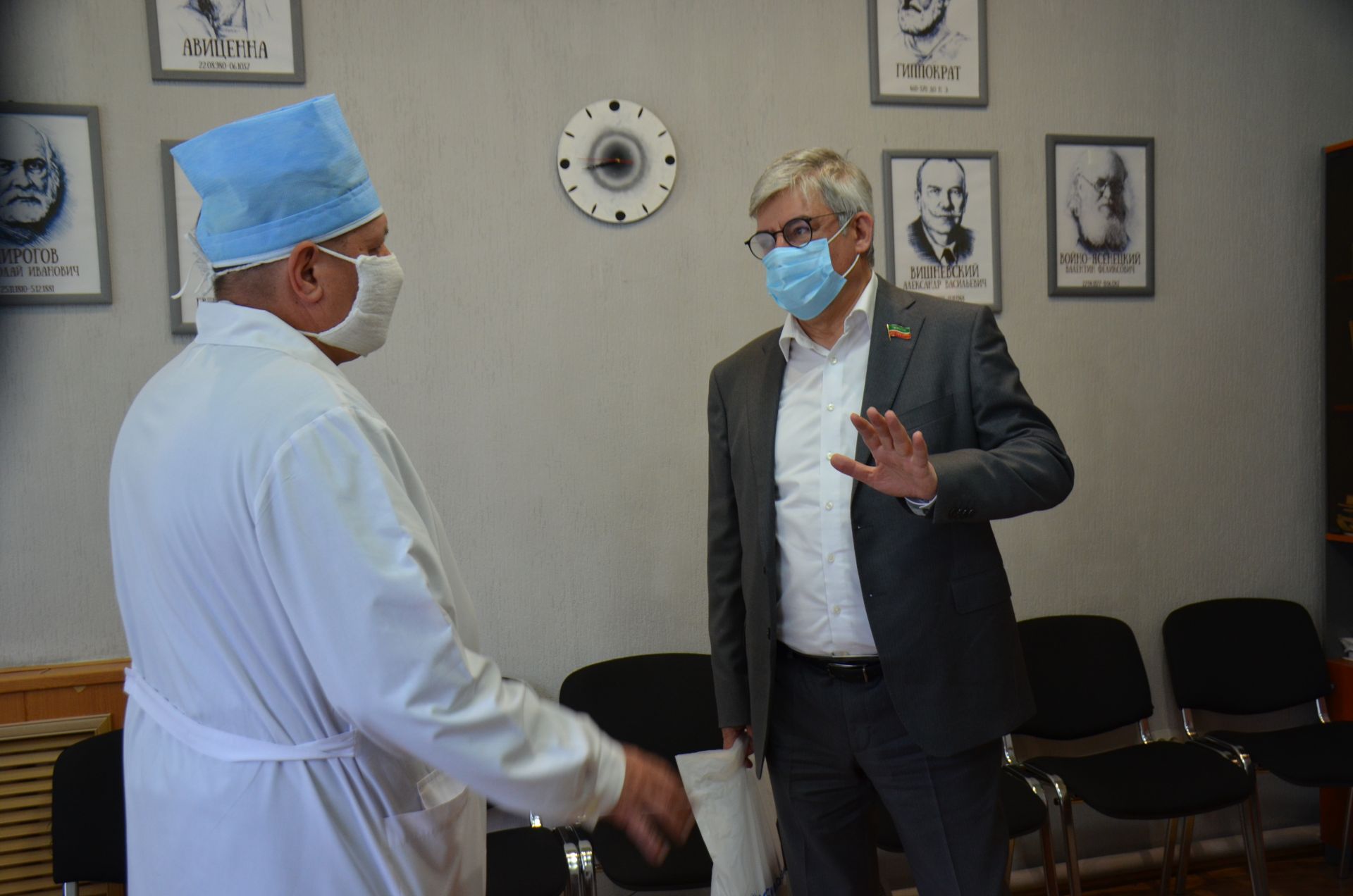 Депутат Госсовета РТ Айрат Зарипов посетил Агрызскую ЦРБ