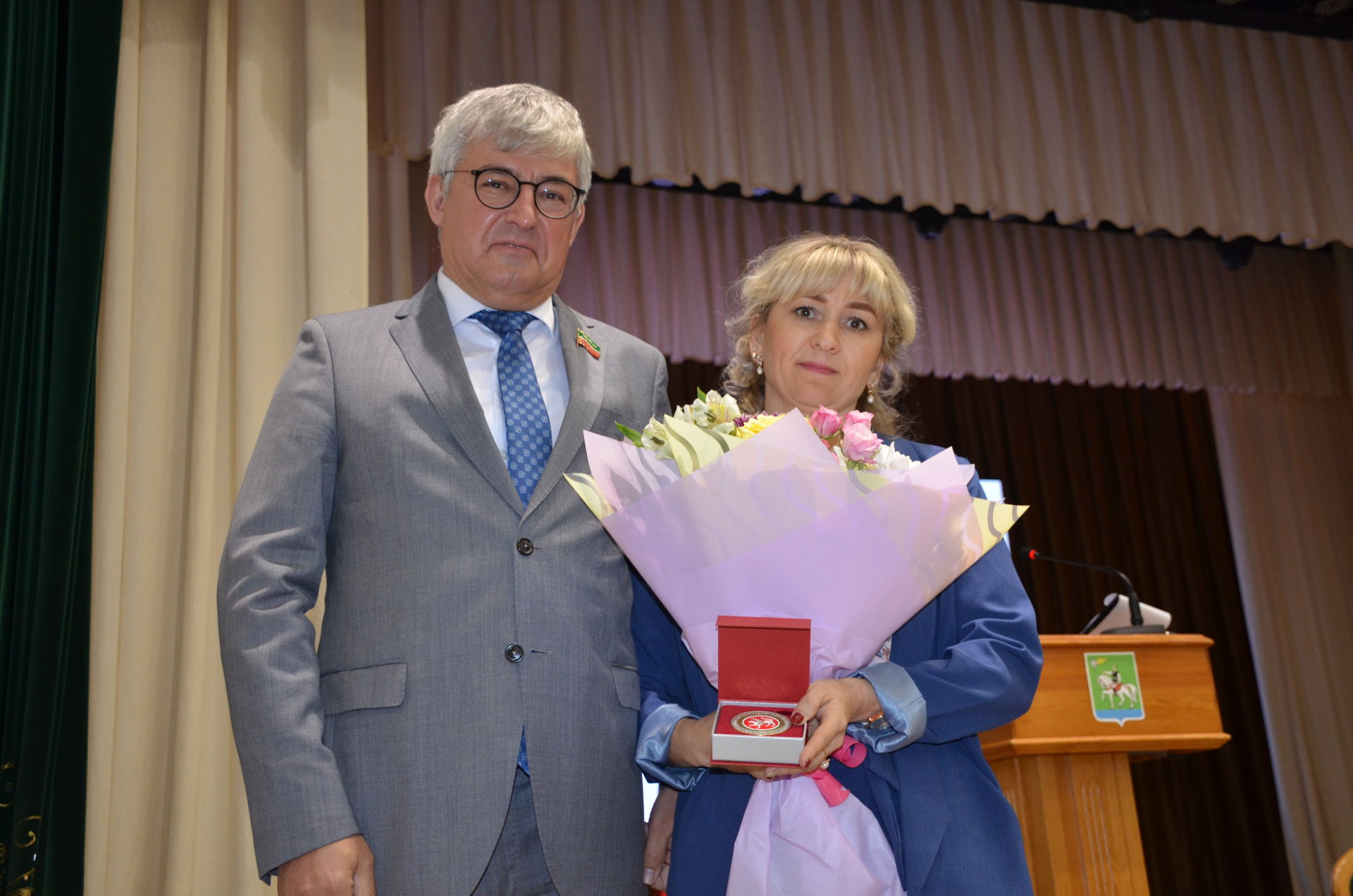 Әгерҗелеләр “ТАССРның 100 еллыгы” медален алды
