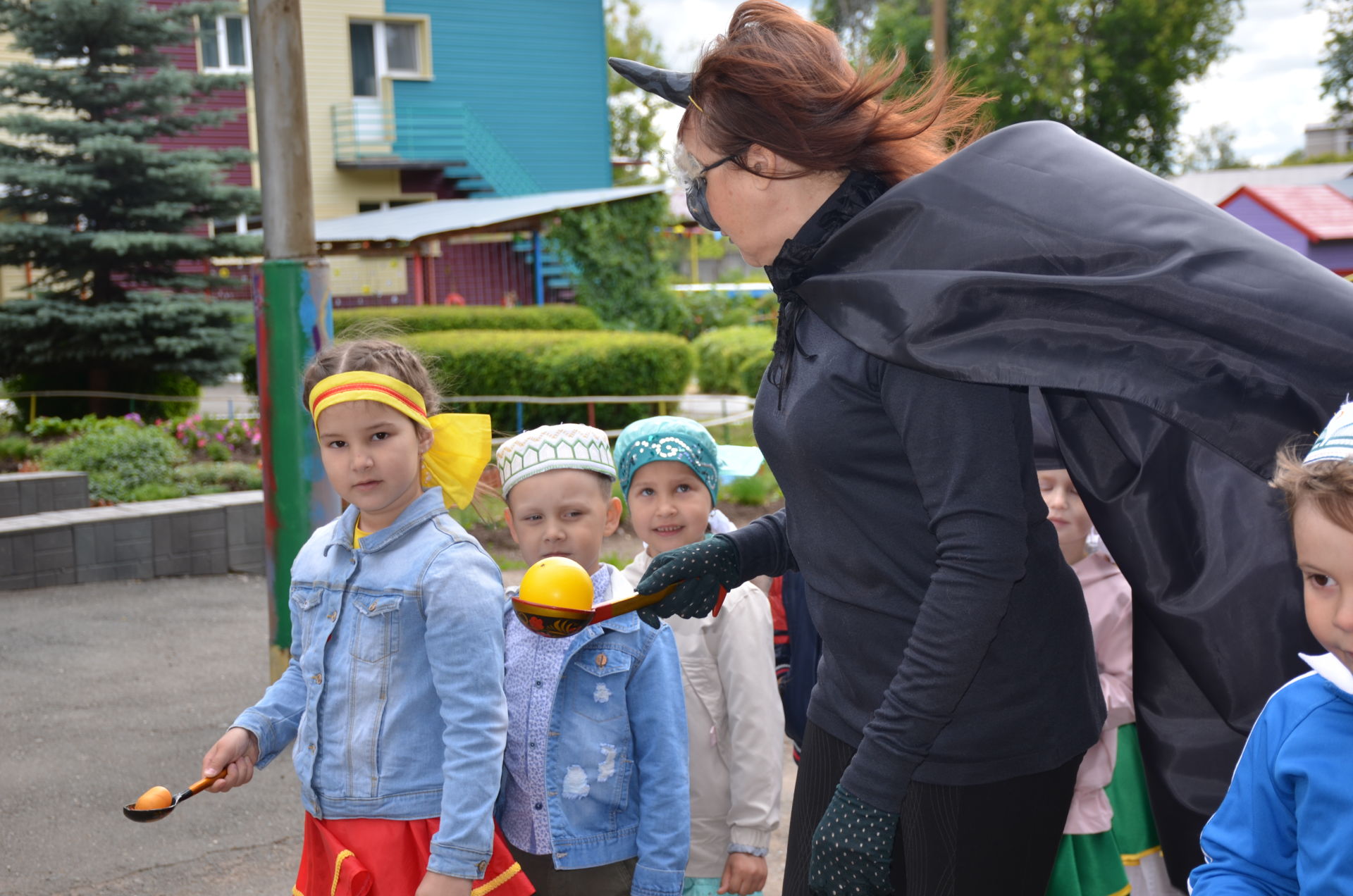 В детском саду №8 г.Агрыза прошел национальный праздник Сабантуй