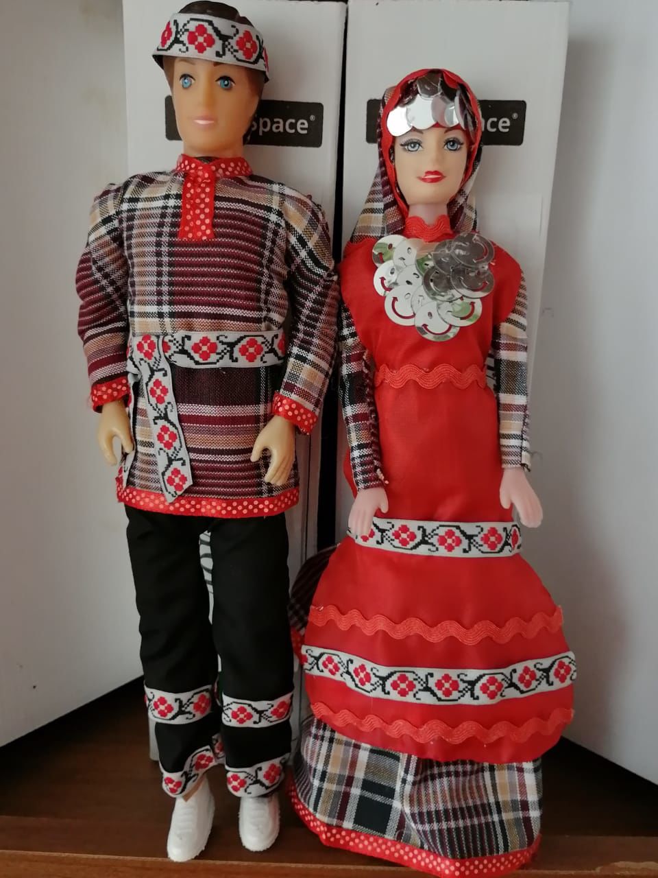 В Терсях открыли выставку национальных кукол 