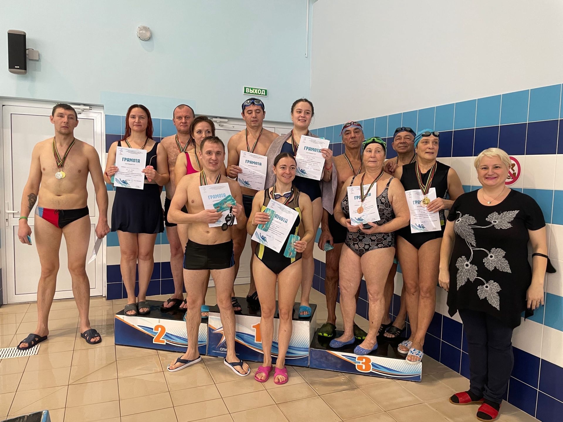 Известны победители Чемпионата Агрызского района по плаванию