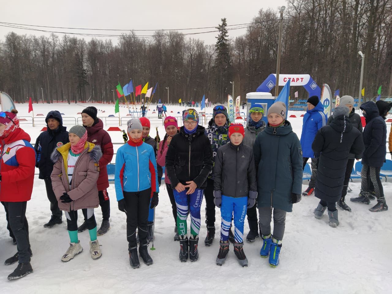 Зинаида Николаева из Байтуганово показала лучший результат по лыжным гонкам