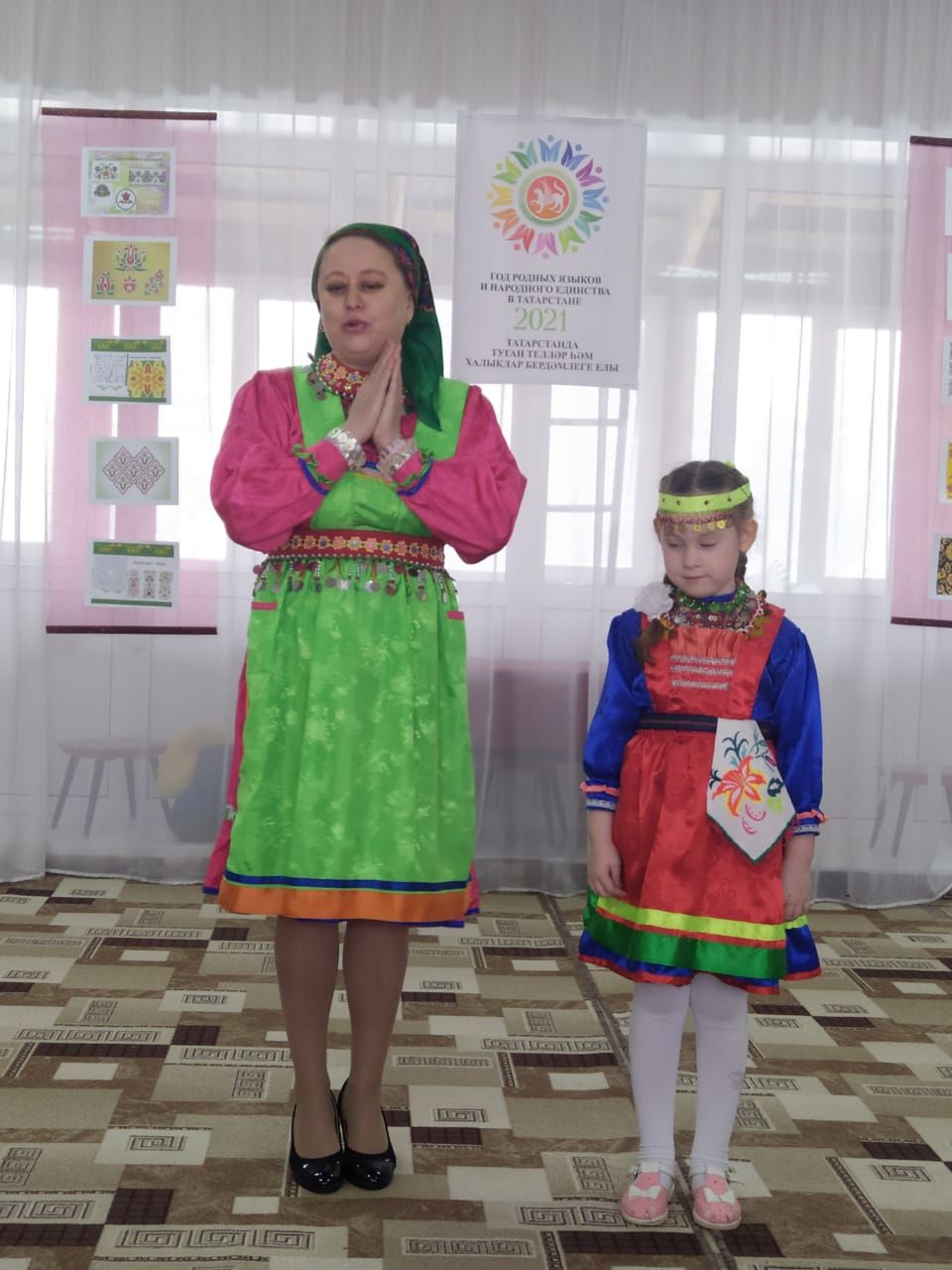 Воспитатели ДОУ №1 провели мероприятие "Туган телем"