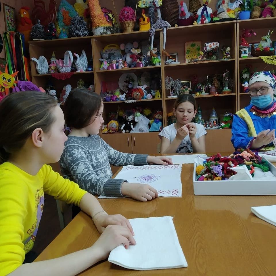 Воспитанники приюта «Ласка» знакомятся с марийской культурой