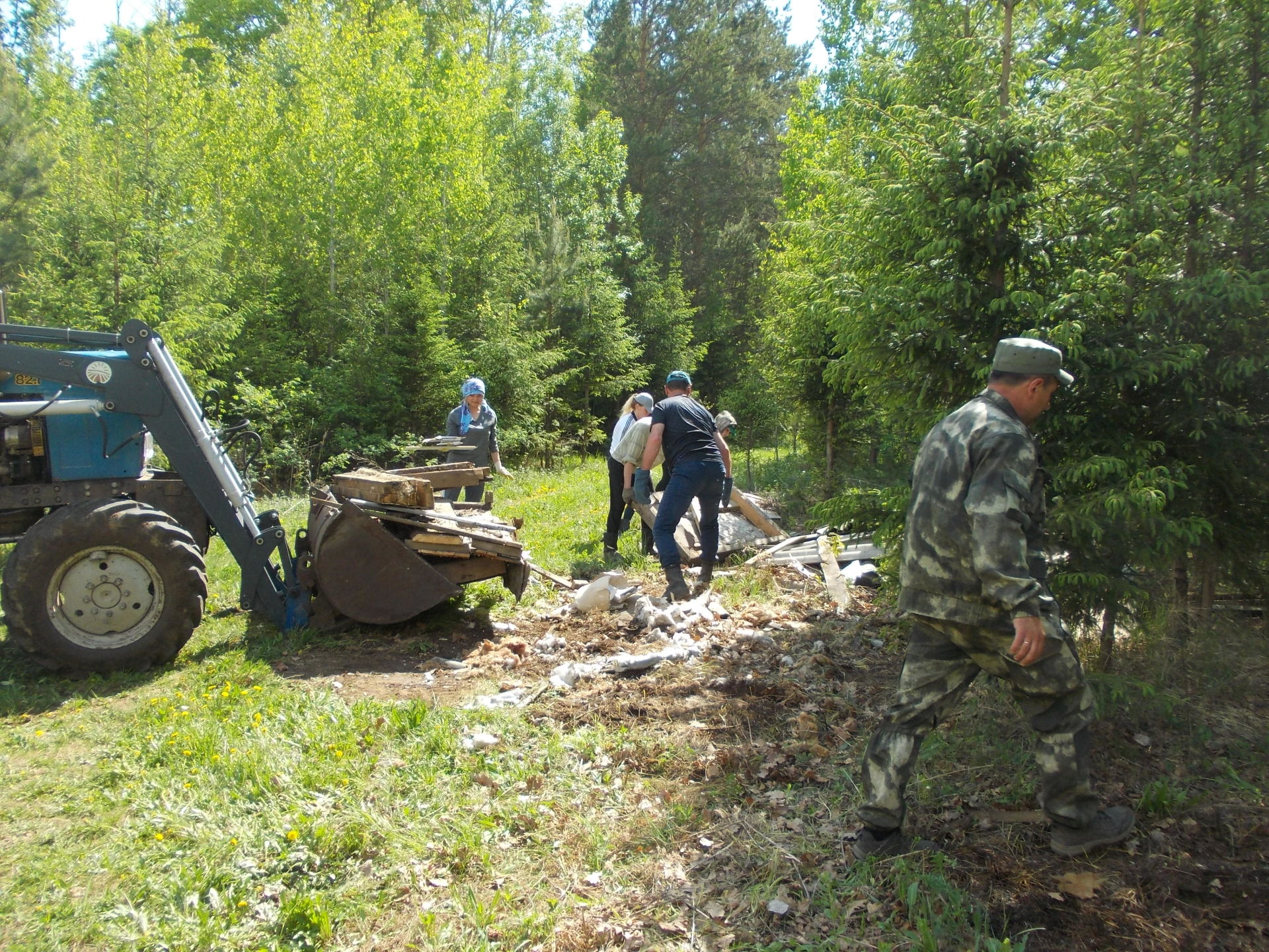 Агрызцы присоединились к акции «Чистые леса Татарстана»