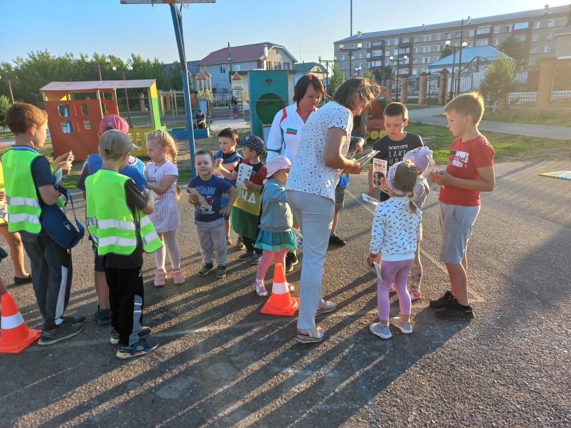 В Агрызе прошла акция "Дети - участники дорожного движения"