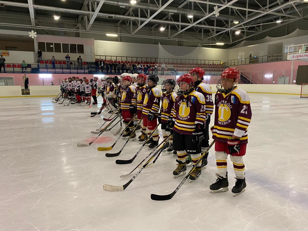 В Агрызе состоялся матч Первенства Республики Татарстан по хоккею