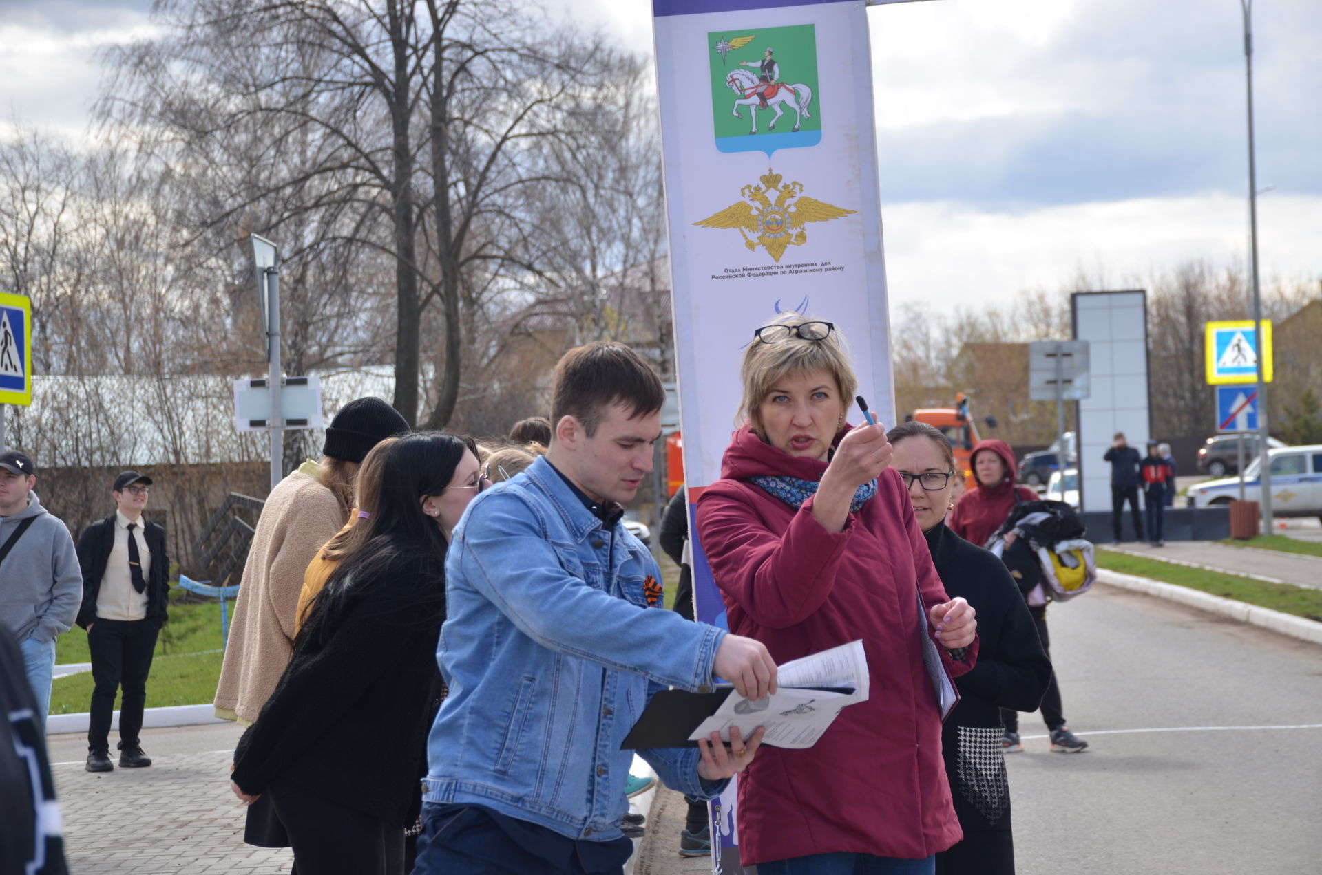 В Агрызе провели "Эстафету Мира" ко Дню Победы