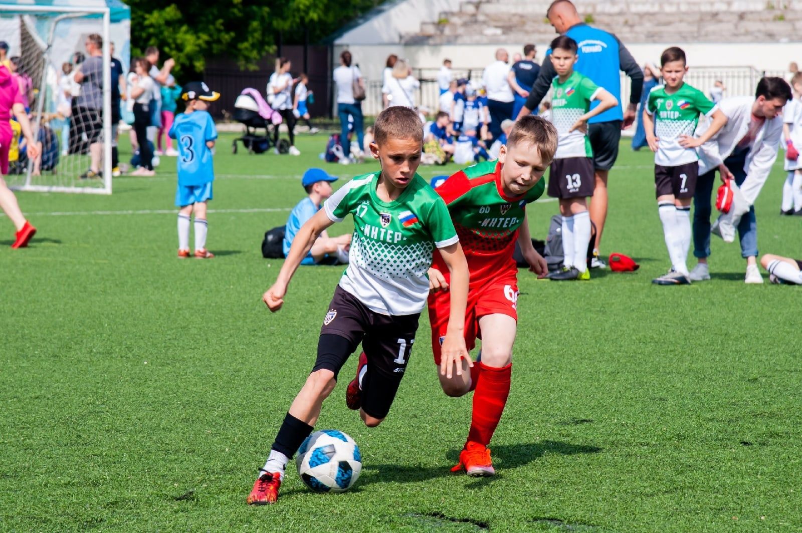 Агрызцы поддержали победу маленьких футболистов на турнире "Кубок Чемпионов 2022" в Самаре