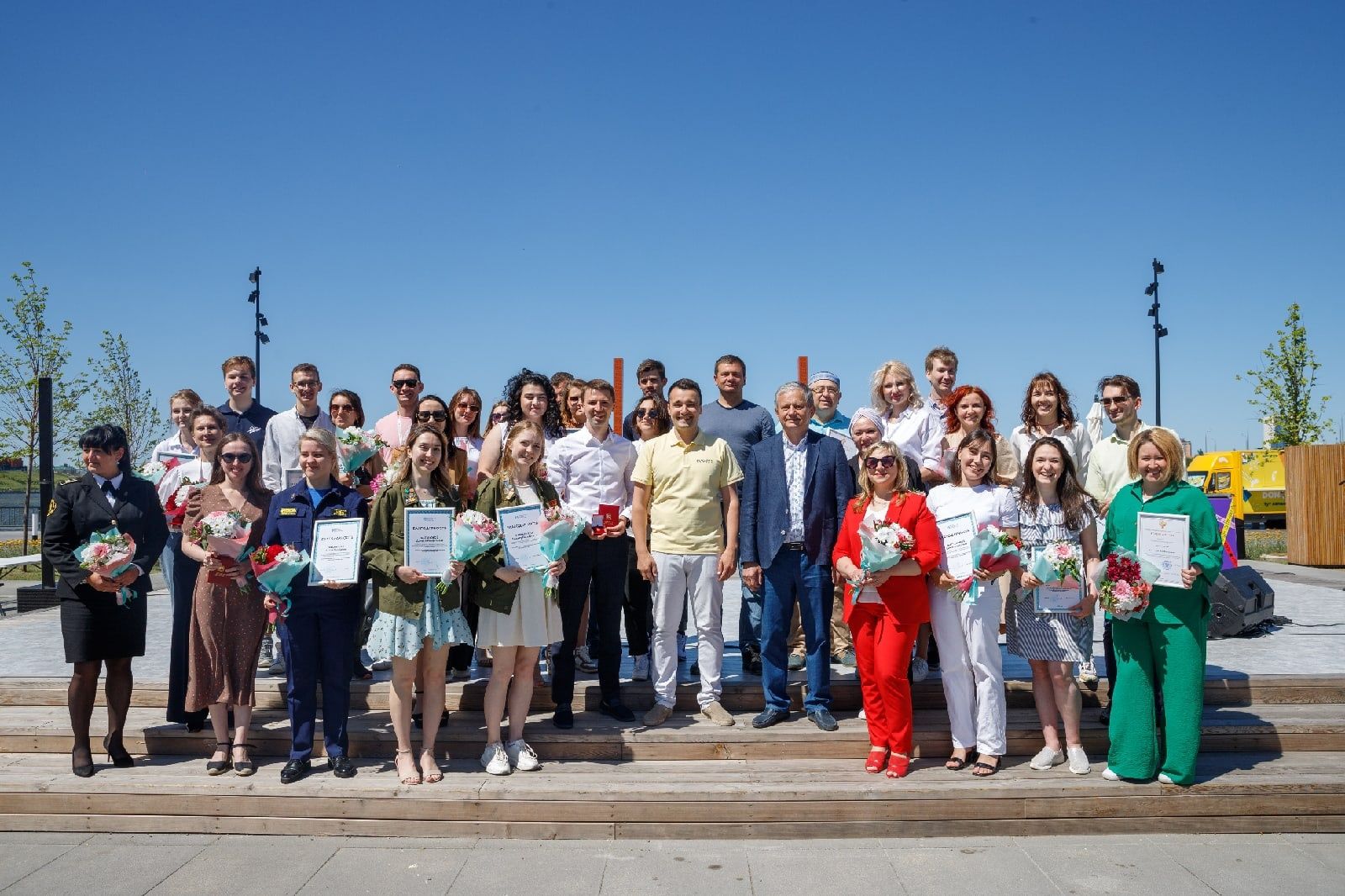 Ольгу Афанасьеву из Агрыза наградил министр по делам молодёжи и спорту