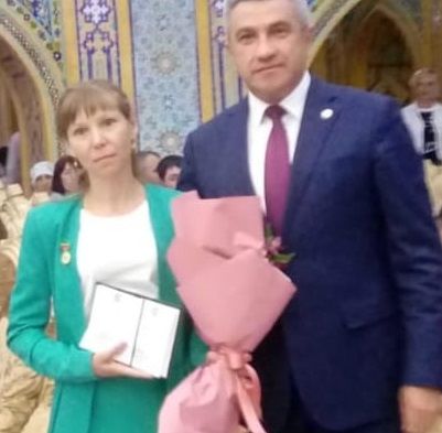 Миляуше Шайхутдиновой вручили почетную награду
