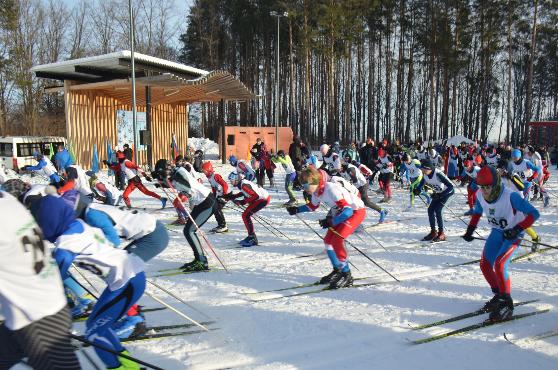 На лыжный старт в Агрызе вышли более 600 спортсменов