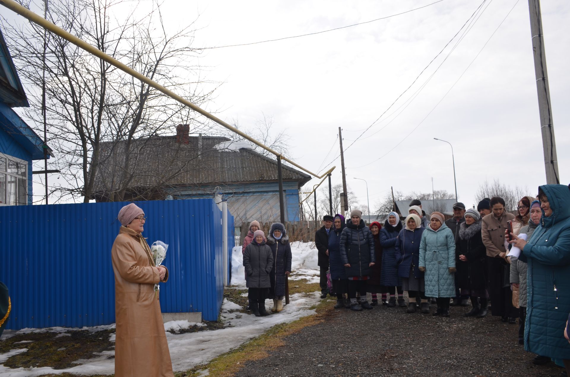 В родном селе Габдуллы Галиева открыли мемориальную доску