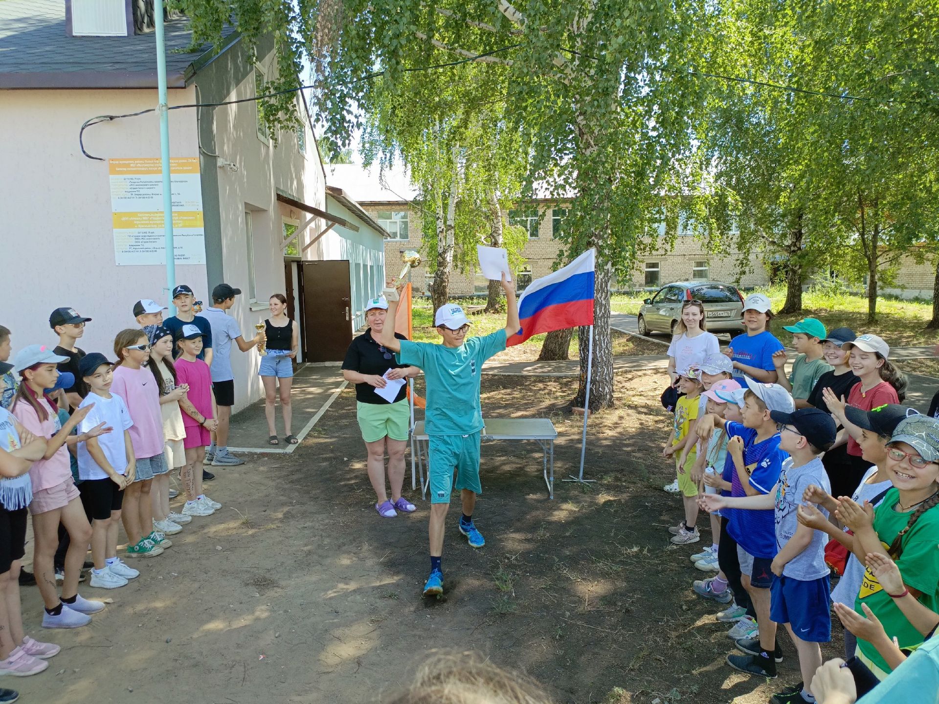 В Агрызском районе провели военно-патриотическую игру «Марш-бросок»