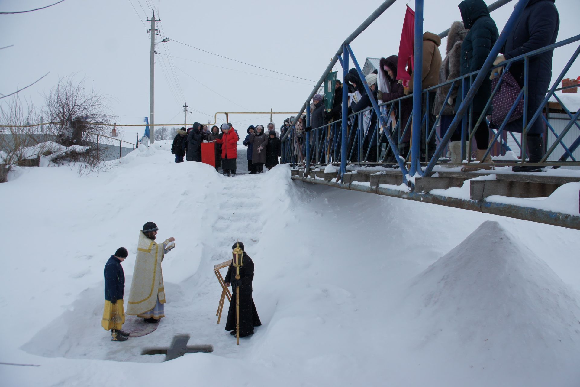 В Агрызе совершено Великое освящение воды