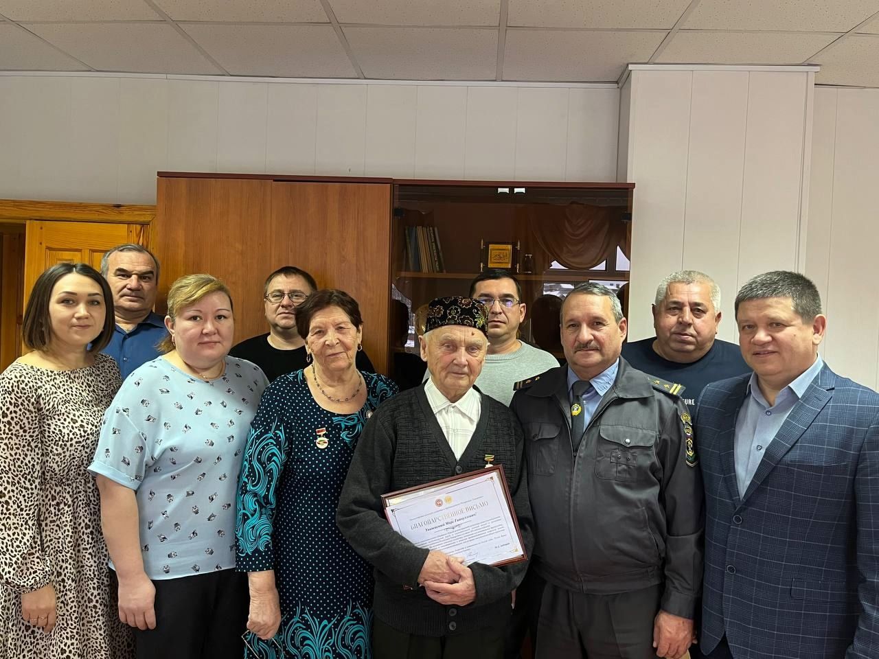 Жителю Агрыза Марсу Шайдуллину вручили медаль «Почетный ветеран агропромышленного комплекса РТ»