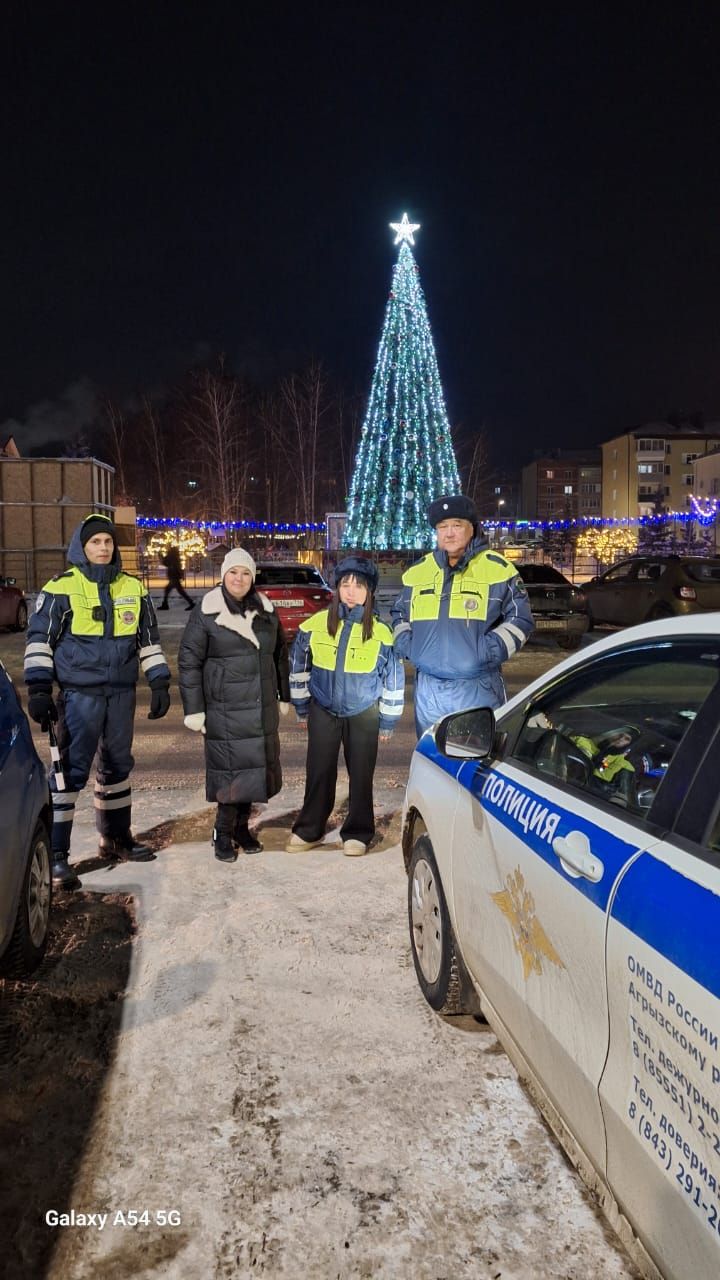 В Агрызе прошла акция «Ребенок – главный пассажир»