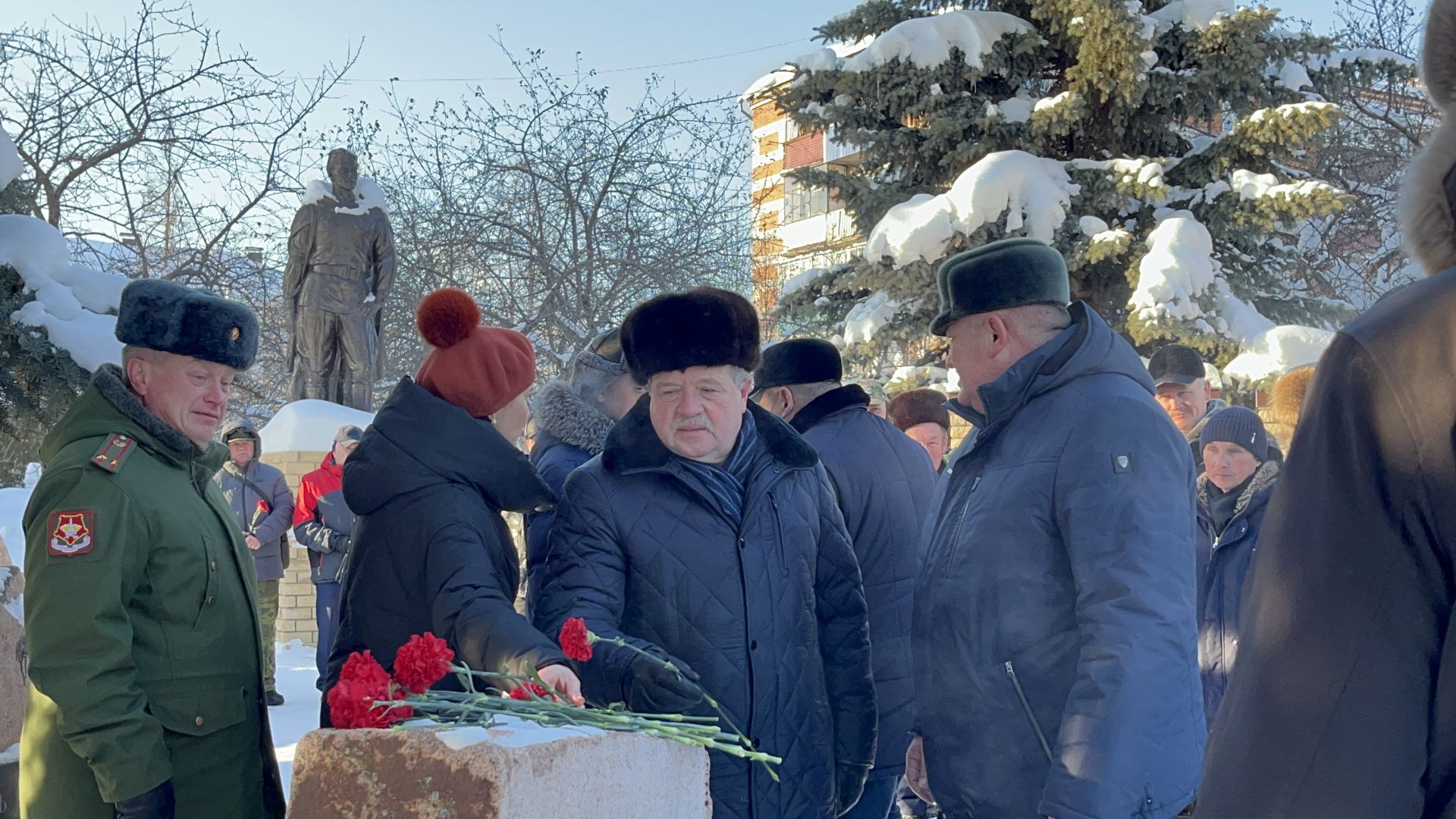 В Агрызе прошел митинг памяти, посвященный Дню памяти воинов-интернационалистов