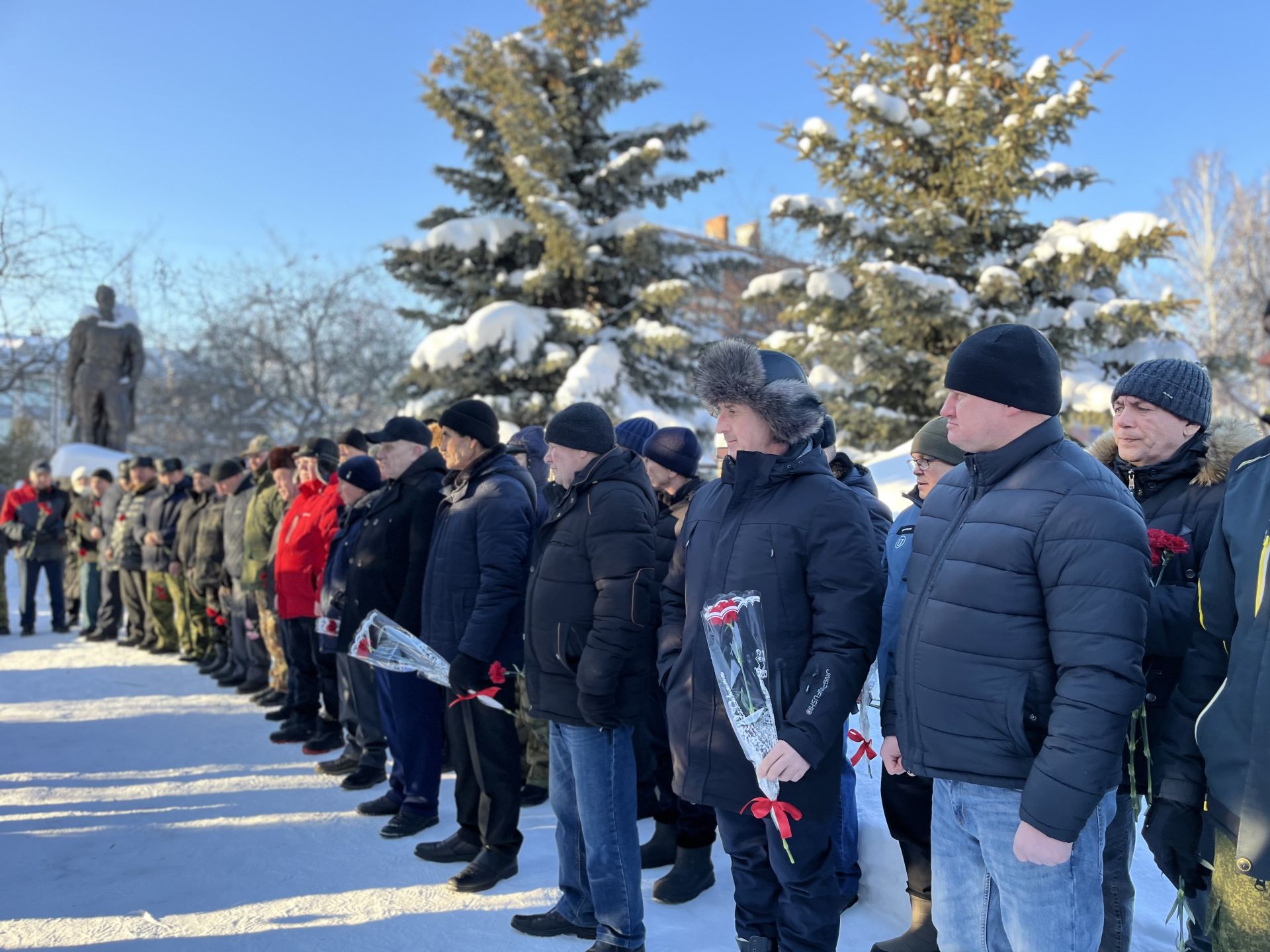 В Агрызе прошел митинг памяти, посвященный Дню памяти воинов-интернационалистов