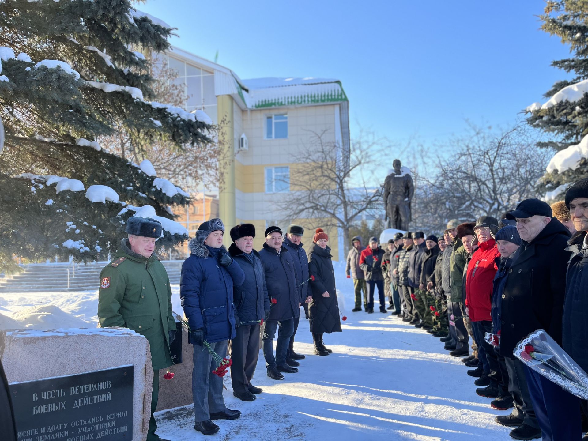 В Агрызе прошел митинг памяти, посвященный Дню памяти воинов-интернационалистов