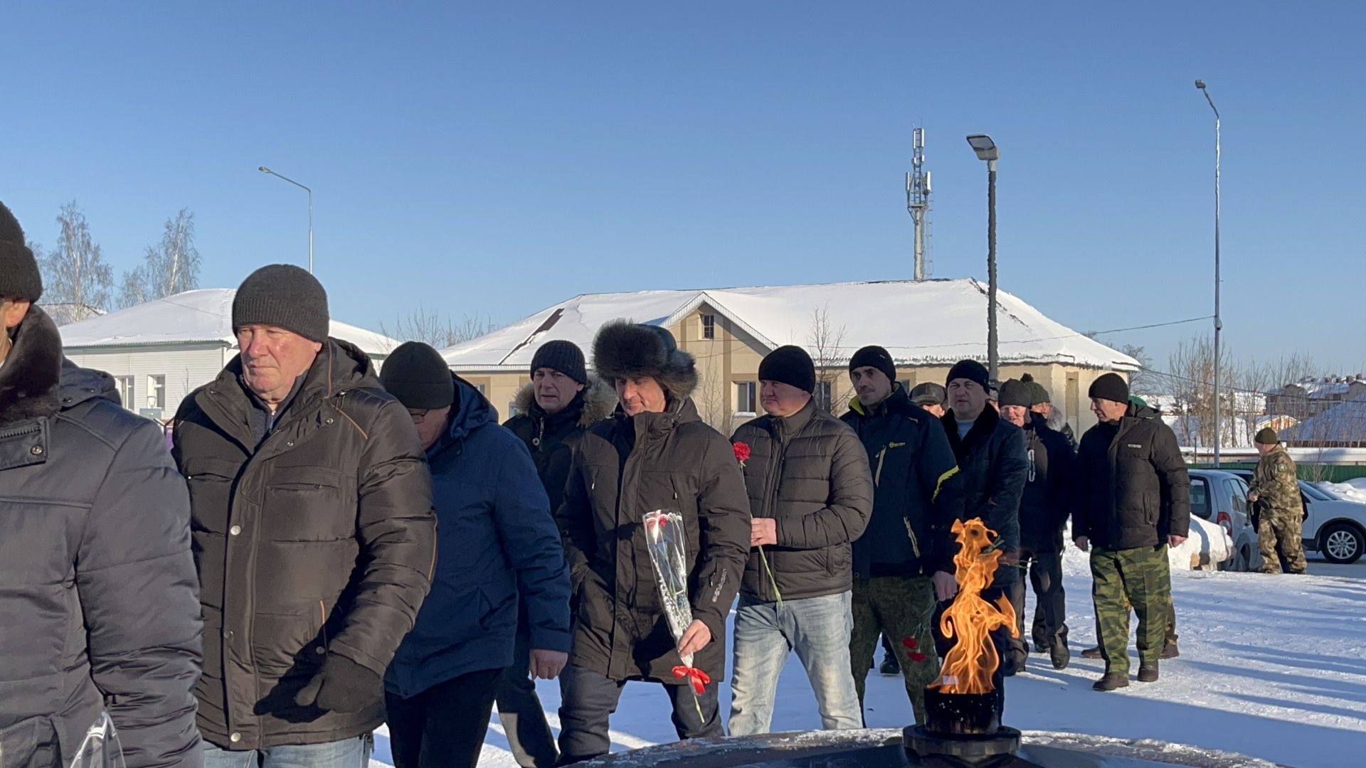 В Агрызе прошел митинг памяти, посвященный Дню памяти воинов-интернационалистов