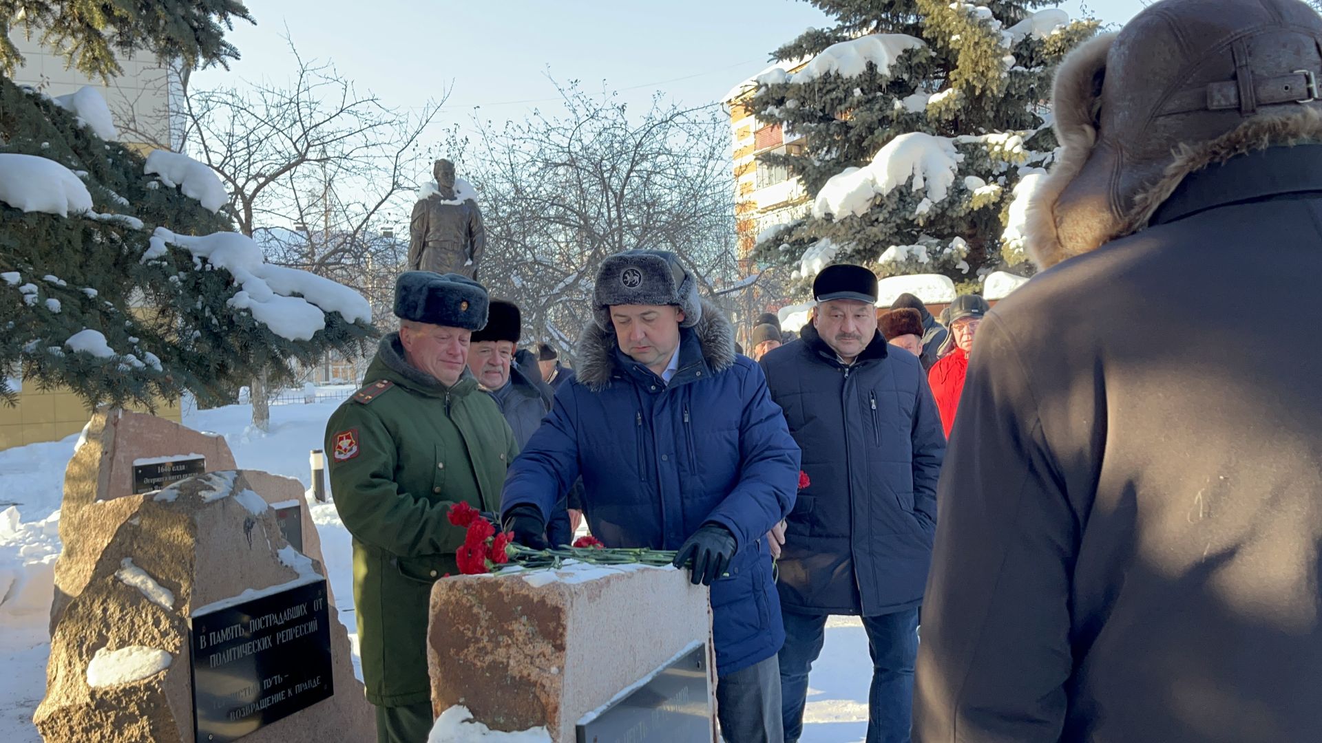 В Агрызе прошел митинг памяти, посвященный Дню памяти воинов-интернационалистов