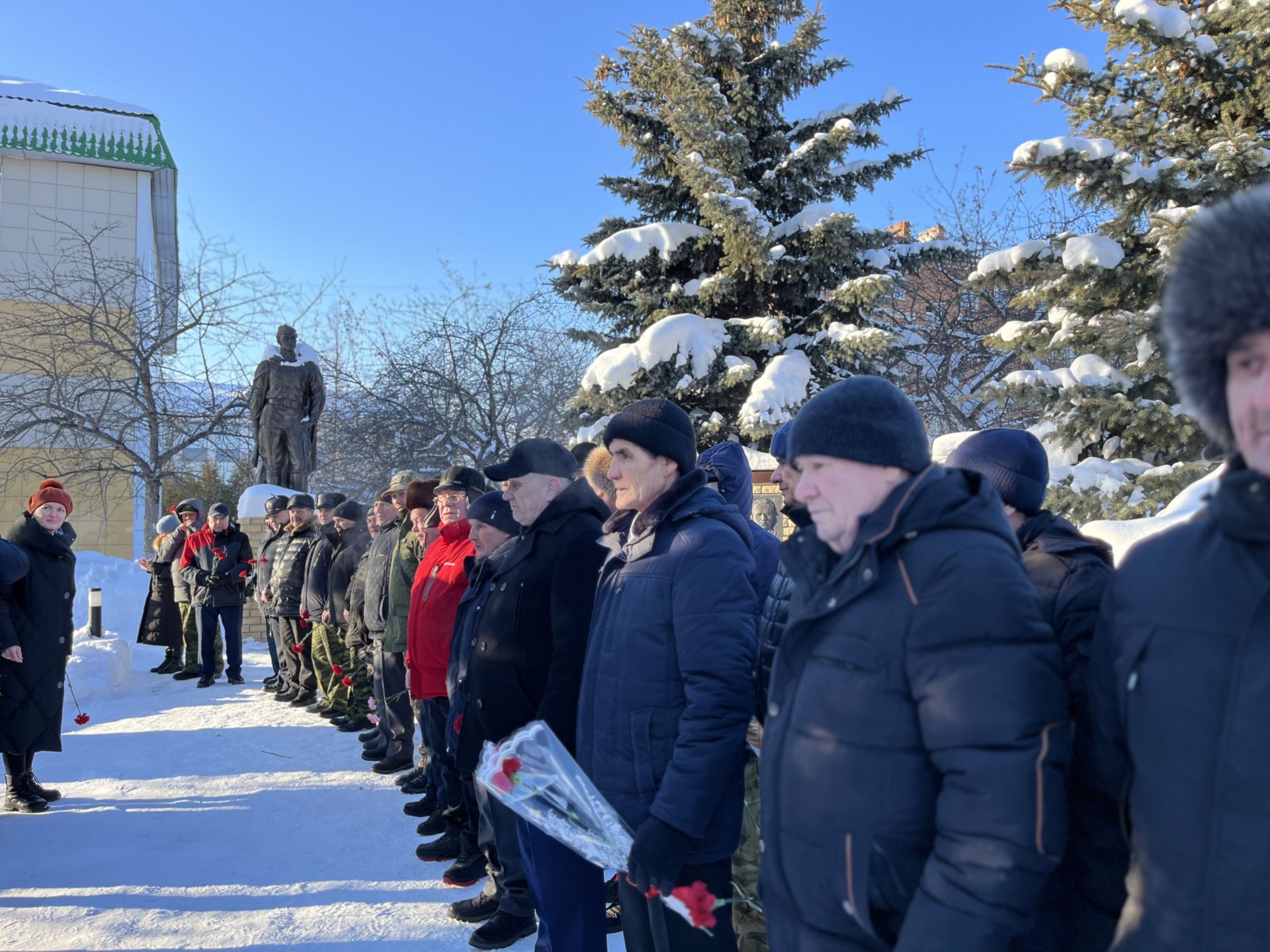 В Агрызе прошел митинг памяти, посвященный Дню памяти воинов-интернационалистов