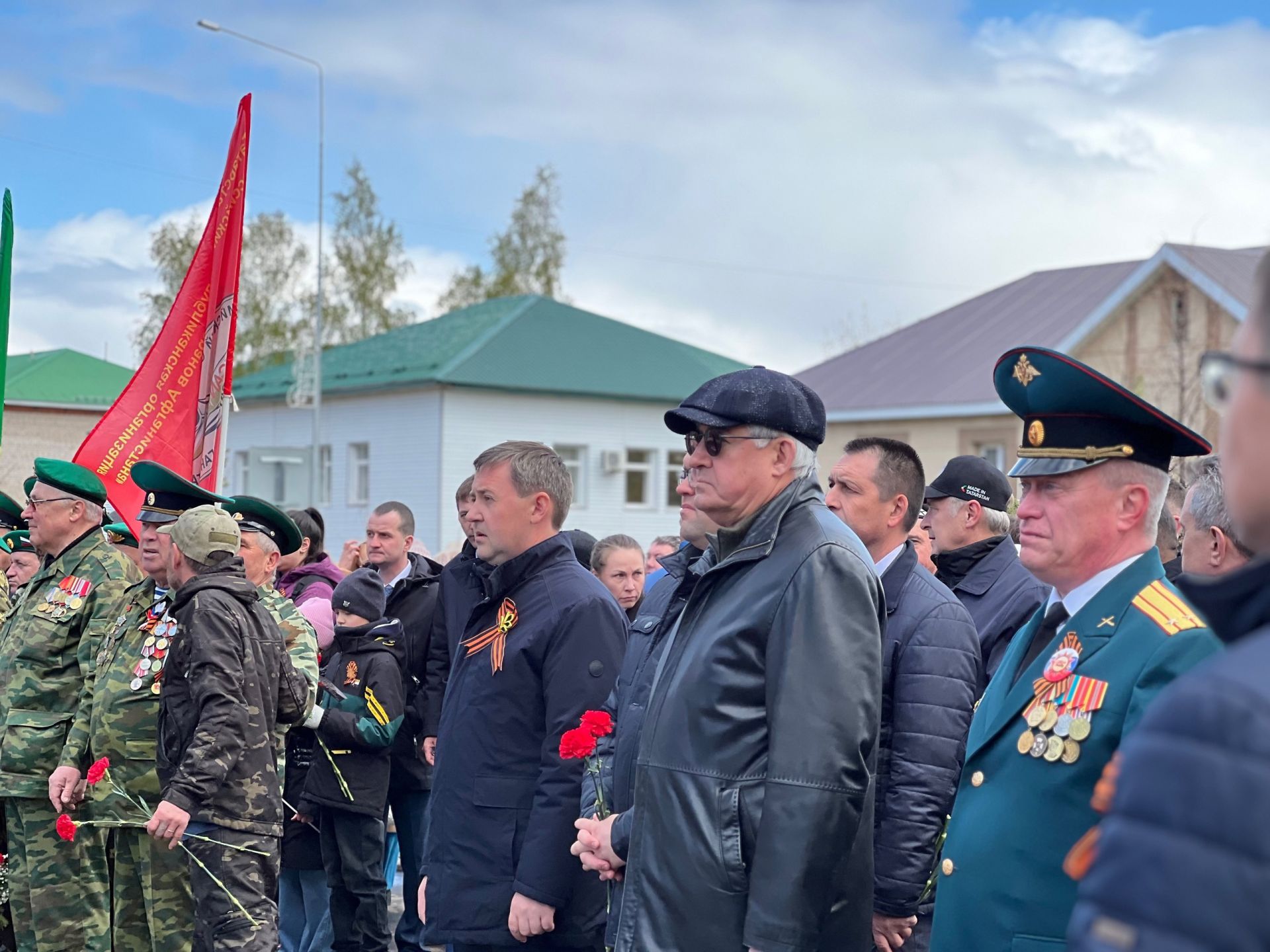 На торжественном митинге агрызцы почтили память погибших в годы Великой Отечественной войны