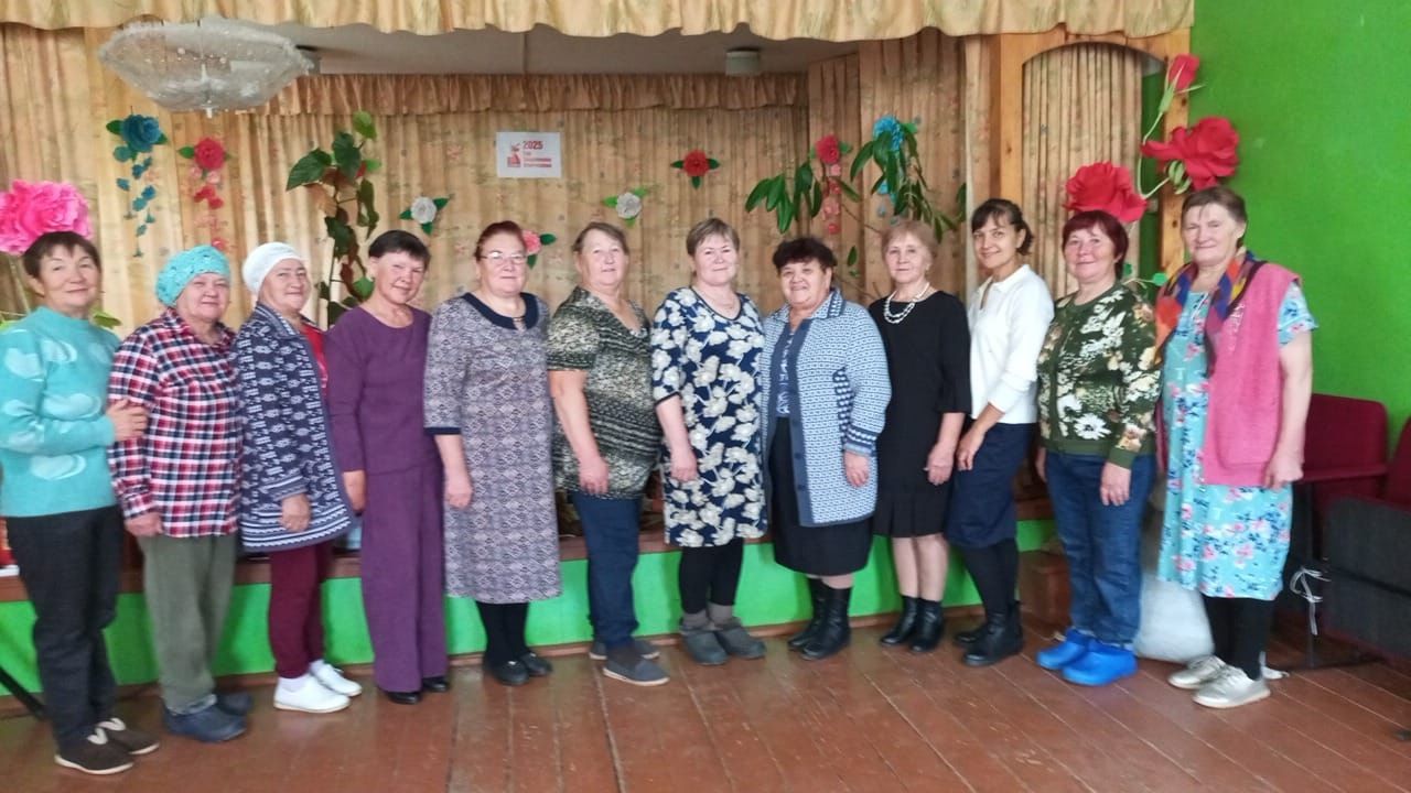 Барҗы-Пельга авылында өлкәннәрне хөрмәтләделәр